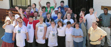 The staff of Hadleigh Training Centre