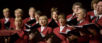 Songster brigade (choir) singing